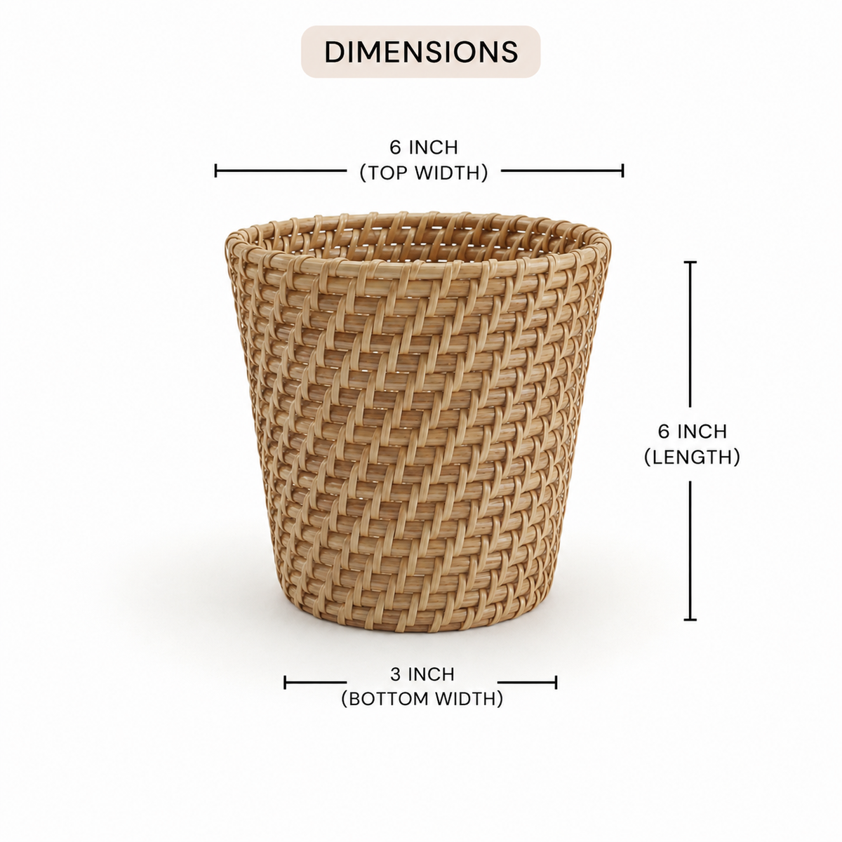 Grove Woven Planter Basket