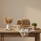 Gaon Miniature Bullock Cart Décor