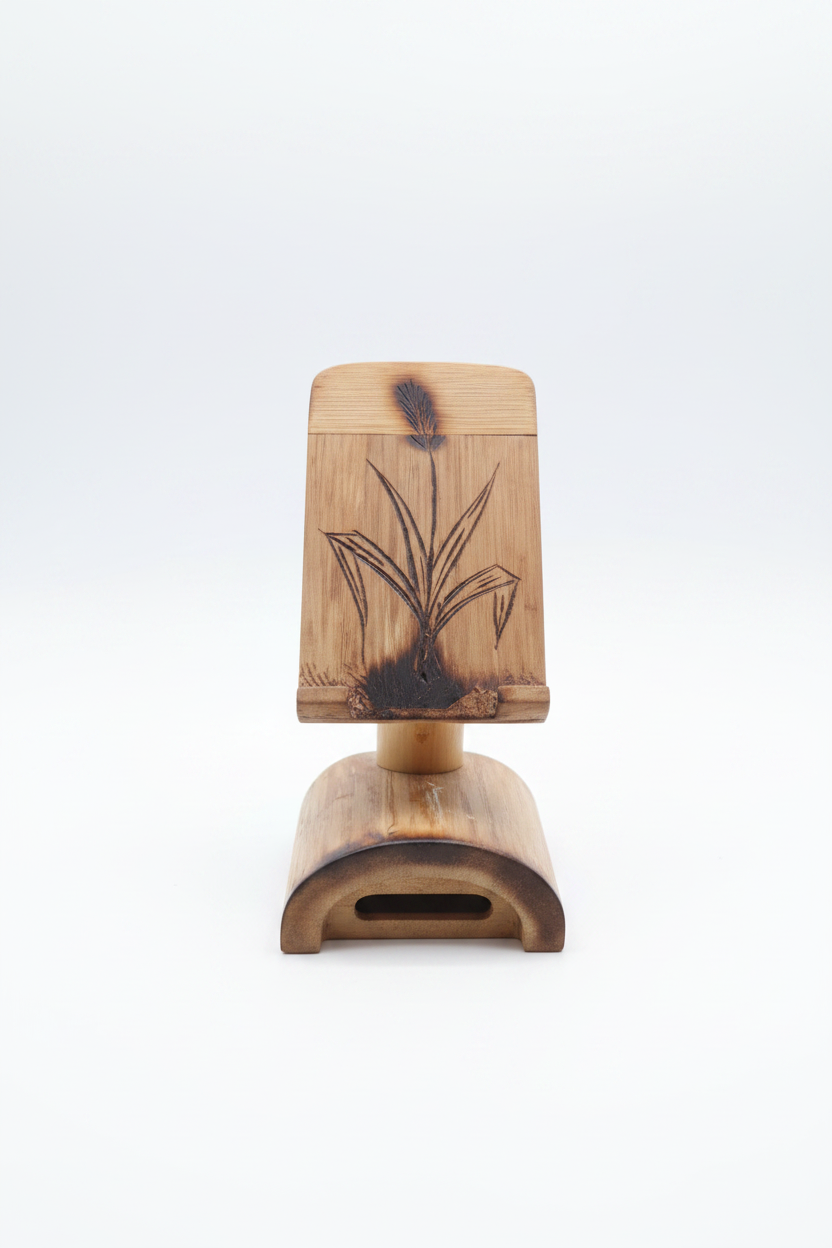 Flora Handcrafted Phone Stand