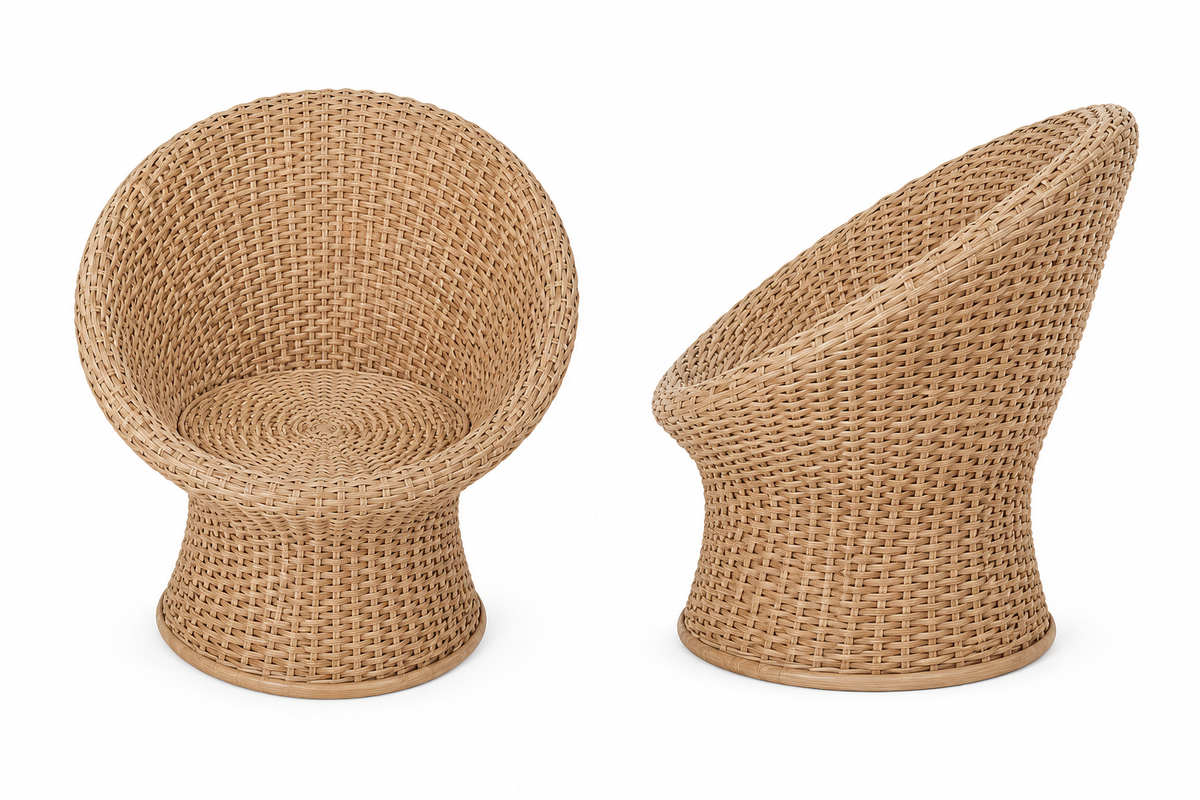 Cove Woven Rattan Chair